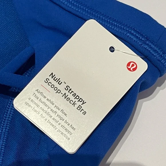 NWT Lululemon Nulu Strappy Scoop-Neck A/B Cup - Picture 6 of 7